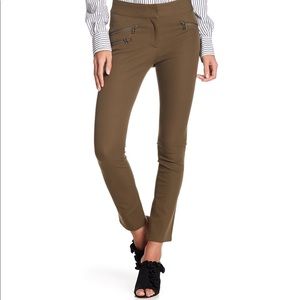 Veronica Beard Olive Adelaide Cropped Pant